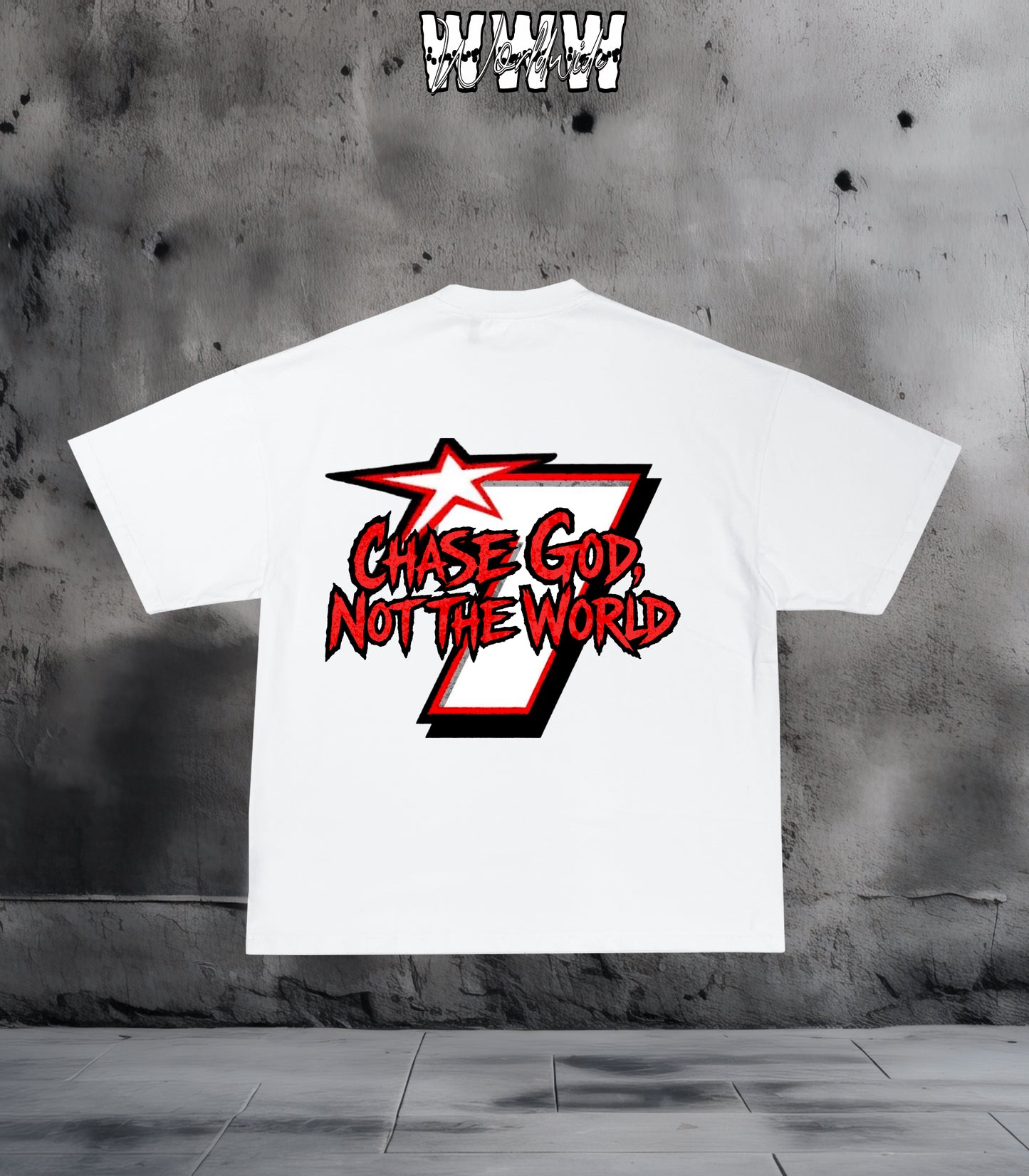 Red WiseSaint Studios Graphic Tee