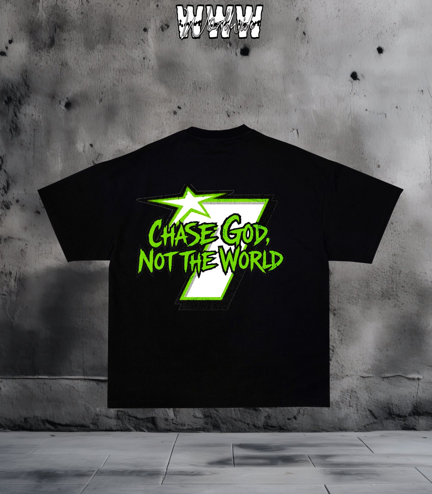 Slime Green WiseSaint Studios Graphic Tee