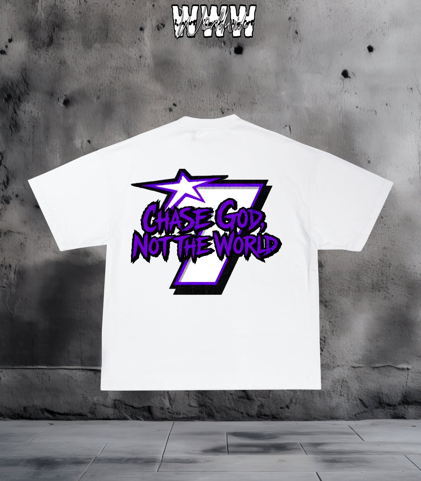 Purple WiseSaint Studios Graphic Tee